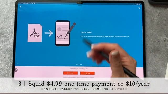 TUTORIAL How to Open A Digital Planner on Android - Samsung Tab S8 Ultra смотреть онлайн