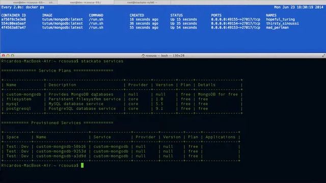 Cloud Foundry Service Broker and Docker смотреть онлайн