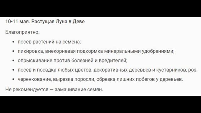 Самые лучшие дни в мае 2022 для посадки и пересадки почти всех огородных культур. 10-11 мая смотреть онлайн