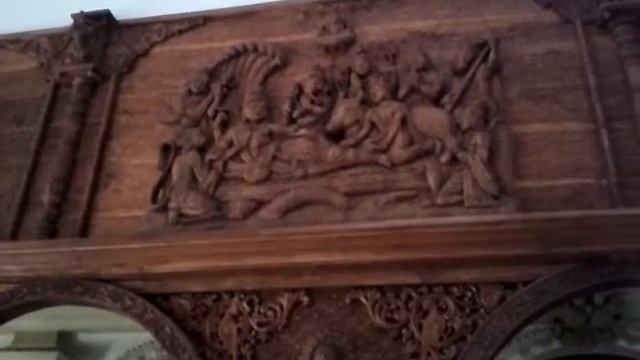 Южное Гоа. Храм Вишны недалеко от пляжа Кола. смотреть онлайн