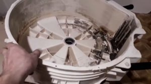 Разборка неразборного бака стиральной машины