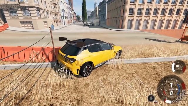 I Found The BEST Police Chase Car Ever! - BeamNG Gameplay & Crashes - Cop Escape смотреть онлайн