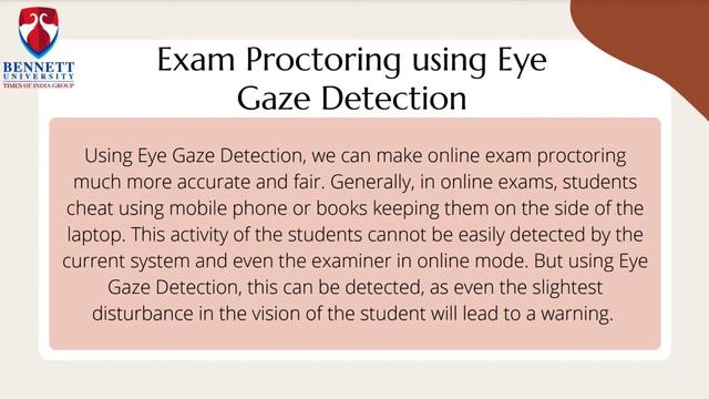 EYE GAZE DETECTION || SEMINAR || BENNETT UNIVERSITY смотреть онлайн