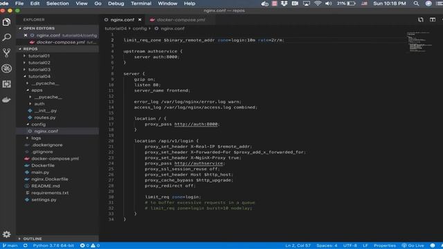 Docker in Practice: Rate Limit in NginX Web Server: Tutorial 4-Docker Series смотреть онлайн