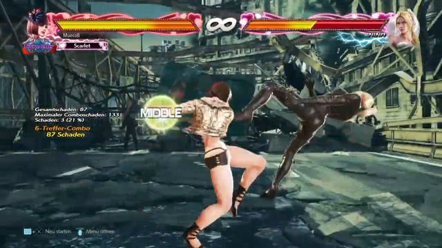 TEKKEN 7: Anna Williams Rage Drive/Art Combo смотреть онлайн