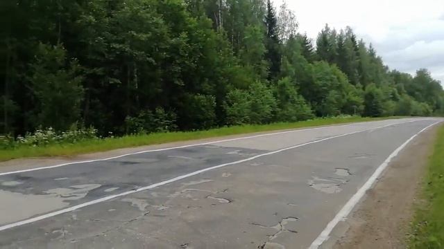 Трасса Череповец-Кириллов (Россия, Вологодская область) смотреть онлайн