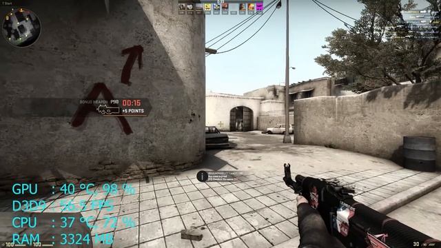 CS:GO | PENTIUM G2030 & GEFORCE GT 730 2gb GDDR5 & 8gb RAM | Ultra & low at different resulotions | смотреть онлайн
