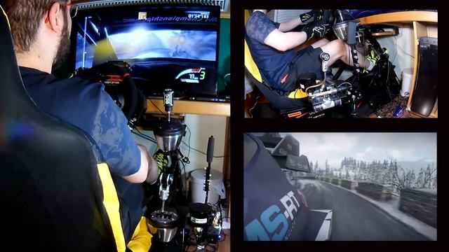 WRC 7 - Monte Carlo - Stage 3 - Ford Fiesta Red Bull 2017 + Hydraulic Handbrake смотреть онлайн