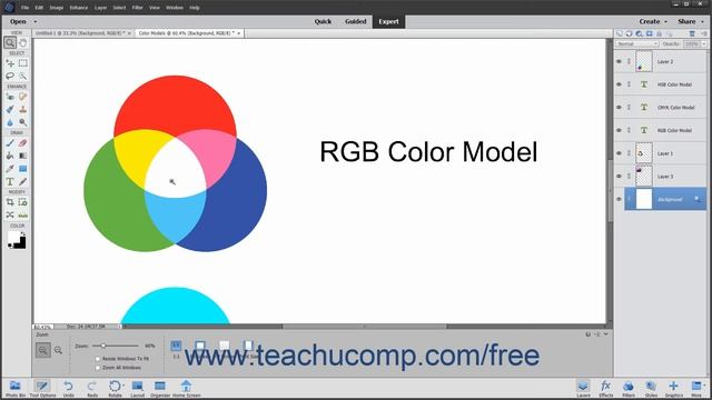Photoshop Elements 2020 Tutorial Color Modes & Models Adobe Training смотреть онлайн