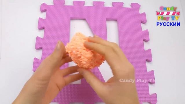 Учим цвета с Шариковым пластилином | Животные для детей|Учим английский Алфавит |Песенка Про Алфави