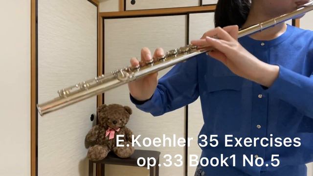 E.Koehler 35 exercises op.33 Book 1 No.5ケーラー　エチュード　op.33-1 No.5 смотреть онлайн