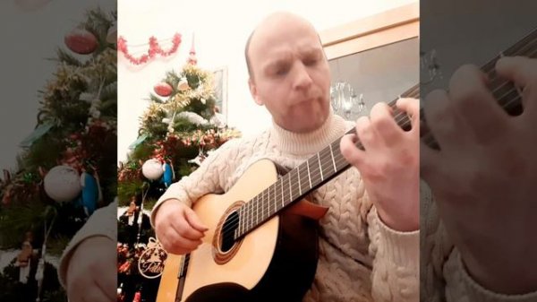 ABBA Happy New Year - classical guitar version