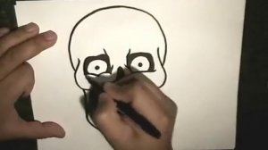 Как нарисовать скелета