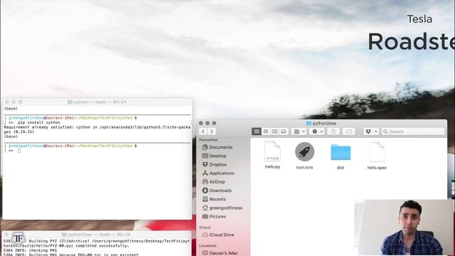 Converting Python File Into .exe Format | Encoding the Python Project - To Make It Non-Readable смотреть онлайн