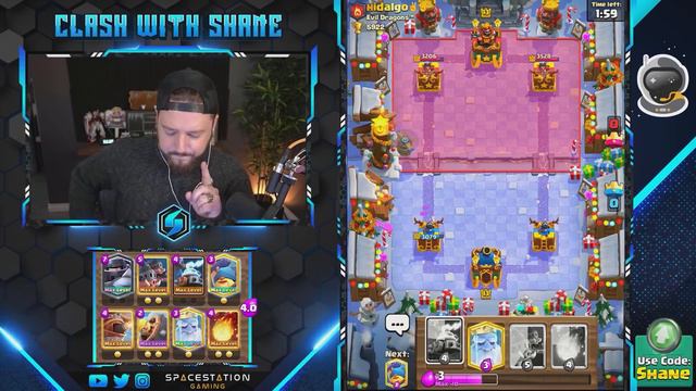 OVERPOWERED!! THE SECRET MEGA KNIGHT DECK IN CLASH ROYALE!! смотреть онлайн