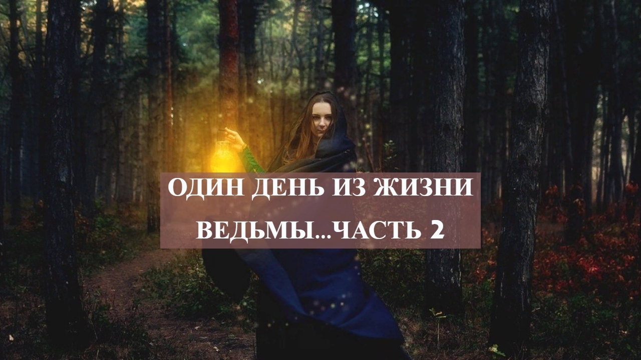 ОДИН ДЕНЬ ИЗ ЖИЗНИ ВЕДЬМЫ...ЧАСТЬ 2.mp4 смотреть онлайн