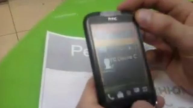 Screenshot на HTC Desire C