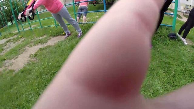 TRX outdoor на улице Воронянского 17а от Grant Fitness!!! смотреть онлайн