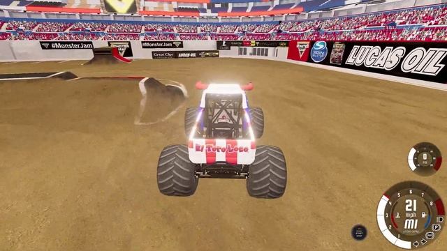 CRAZY MONSTER TRUCK Monster Jam TIMED RACING, 2 WHEEL SKILLS & FREESTYLE with RRC Family Gaming! 21 смотреть онлайн