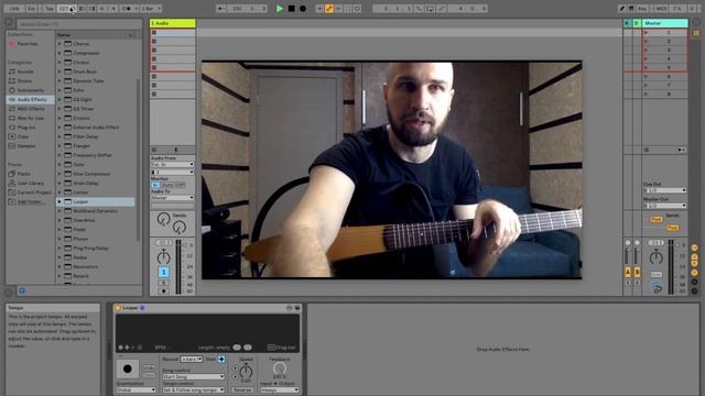 КАК СДЕЛАТЬ ГИТАРНЫЙ ЛУПЕР В ABLETON LIVE | GUITAR LOOPING TUTORIAL смотреть онлайн