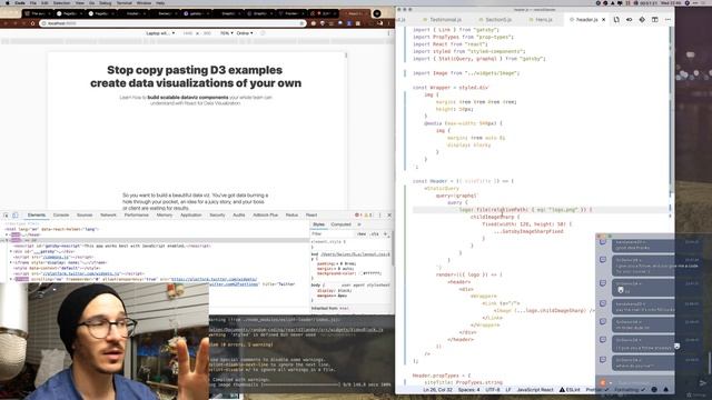 Making the new reactfordataviz.com super fast and responsive with Gatsby смотреть онлайн