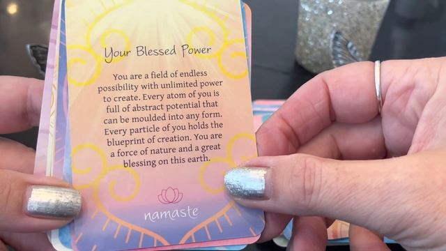 Namaste Blessings & Divination Oracle Cards-Close Up Review Plus Bonus Reading! смотреть онлайн