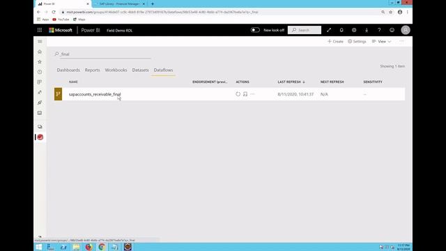 SAP Hana Integration with PowerBI Premium смотреть онлайн