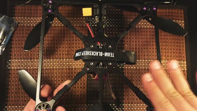 ✔ Дальнолет V3. Первый полет и мнение. 17минут на 1500мАч аккумуляторе.  [Longrange Minicopter]