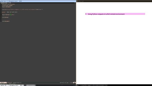 LuaSnip Condition Objects: use Python snippets in LaTeX minted environment смотреть онлайн