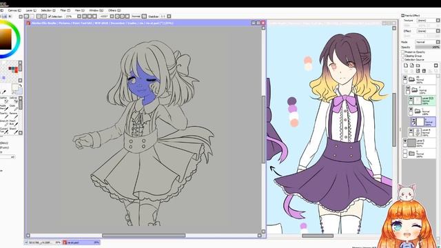 Charline [Paint Tool SAI - Speedpaint] смотреть онлайн