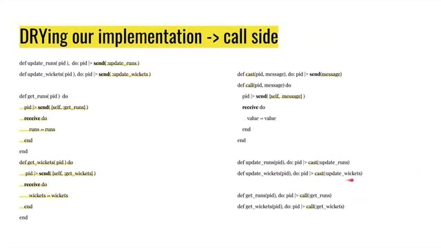 Implementing a GenServer смотреть онлайн
