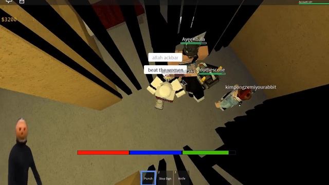 Roblox "The Streets" (in a ghost costume) смотреть онлайн