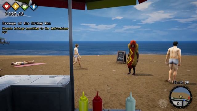 Bum Simulator Walkthrough Gameplay Part 9 | Revenge Of The Hotdog Man | Steam смотреть онлайн