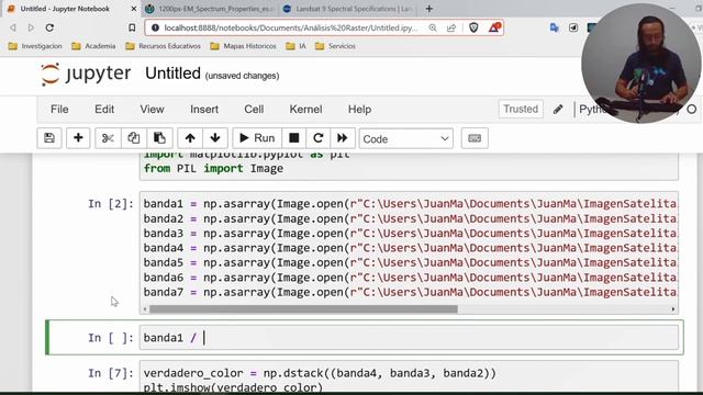 02 - ?? Análisis de imágenes satelitales con Python: ¡domina la combinación de bandas! смотреть онлайн