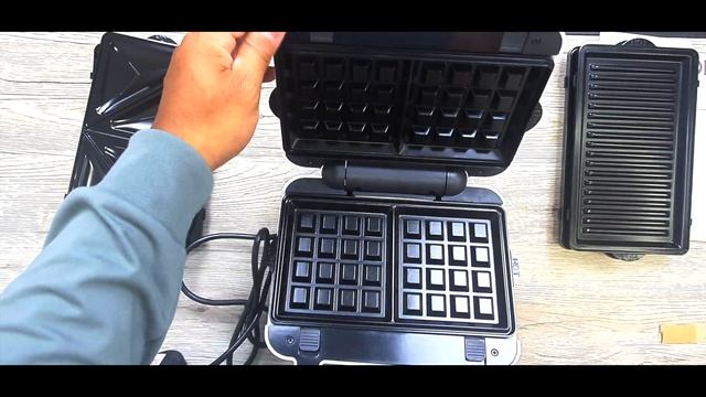 KENWOOD SMP84 SANDWICH MAKER UNBOXING смотреть онлайн