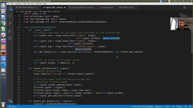 Lecture 10. Services, Actions, Parameter Server, roslaunch смотреть онлайн