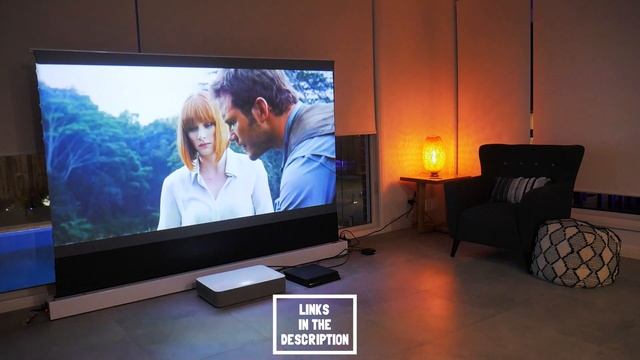 VAVA 150" DISPLAY for UNDER $3000!? Check Out The VAVA 4K Ultra Short Throw Laser Projector! смотреть онлайн