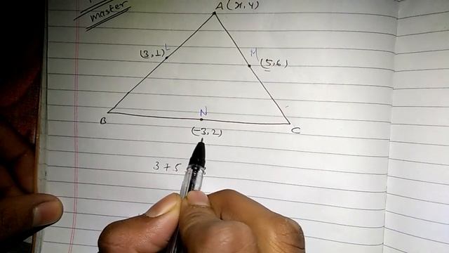 Find vertices of triangle from mid points in 20 seconds!!!!! смотреть онлайн