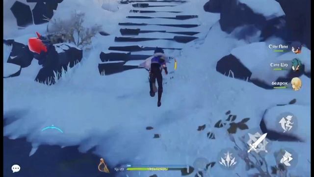 Как Открыть Зимний Биом | Горы В Genshin Impact ? смотреть онлайн