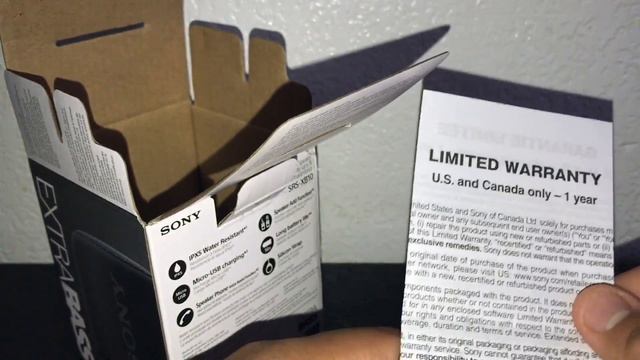Sony SRS-XB10 Unboxing смотреть онлайн