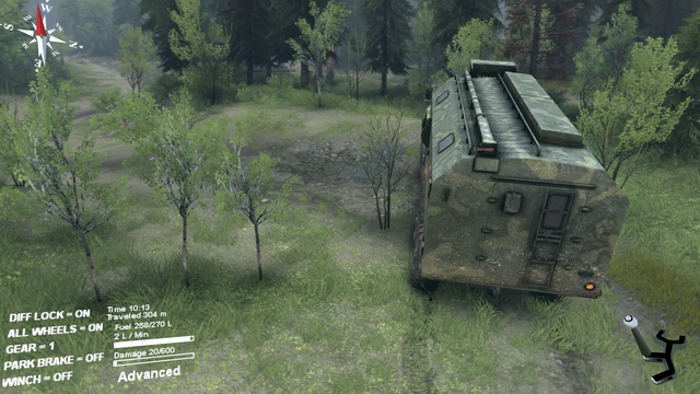 Геймплей SpinTires