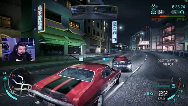 Я СЛОМАЛ РУКУ!? ОТ ЭТОГО ИСПЫТАНИЯ В NFS Carbon Battle Royale! смотреть онлайн