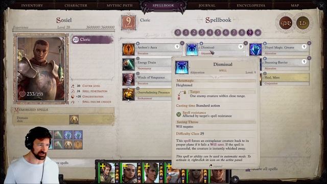 Sosiel the Forsworn - Pathfinder Wrath of the Righteous Companion Build Guide смотреть онлайн