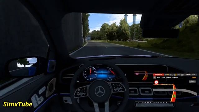 Mercedes Benz X167 GLS Class || Euro Truck Simulator 2 || ETS 2 Car Mod 1.44 смотреть онлайн