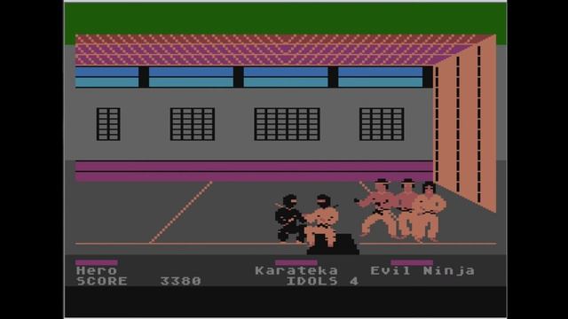 RetroTone: Atari 800XL - Ninja (1986) смотреть онлайн