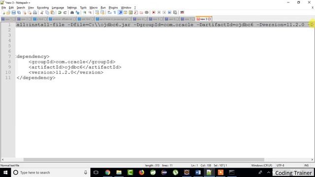 How to add Oracle JDBC driver in your Maven local repository смотреть онлайн