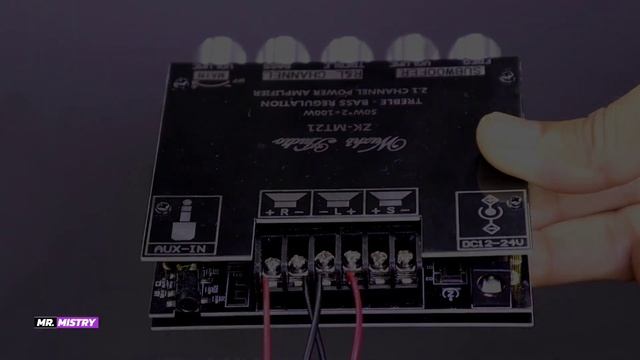 ZK-MT21 50W×2+100W Bluetooth 5.0 Amplifier Board
