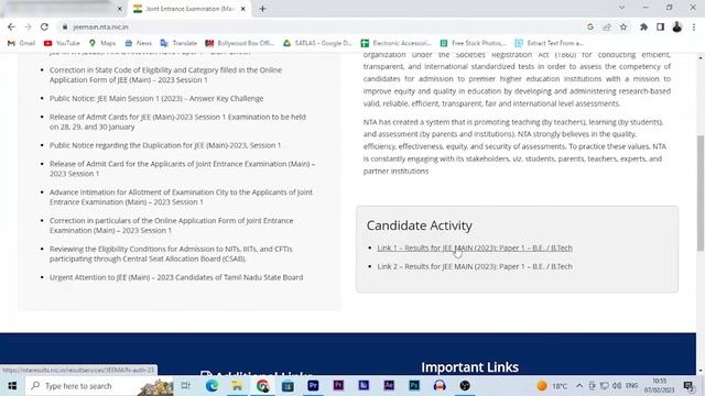 Result Out ?? JEE Main 2023 Session 1 for B.E & B.TECH || TestprepKart смотреть онлайн