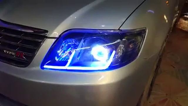 Drl projection head lamp for Corolla and corolla fielder 2004/05/06 смотреть онлайн