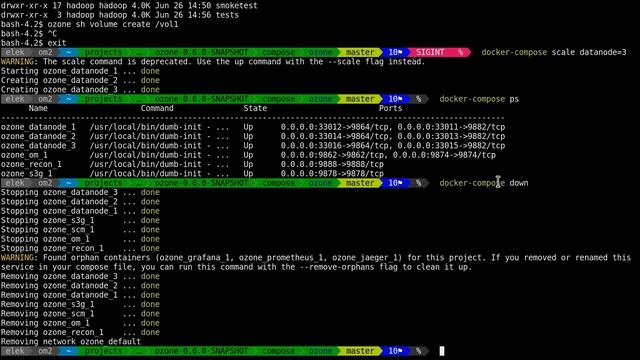 Ozone Explained 5.: Run Ozone cluster with docker-compose смотреть онлайн